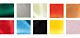 Soft glasmozaïekstenen mix bont polygonal(ca.515 st.) blik 500g
