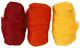 CC Carded Wool, yellow/terracotta harmony, 3x10 g