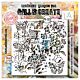 AALL & Create Petal Cipher 6x6 Inch Stencil Blotch Code (AALL-PC-252)