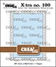 Crealies X-tra Dies No. 100 ATC with Postage Stamp Border (CLXtra100) 