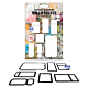 AALL & Create Universe of Patterns Die-Cutting Die Set Taggy Tickets by Autour De Mwa & Co (AALL-DI-127)