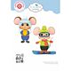 Living it Up Dies Little Mouse Winter Accessories (2284)
