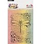 HE Clear Stamp Dragonfly background Dragonfly Dreams nr. 907