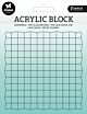 Studio Light blok voor clearstempel 120x120mm - 8mm  120x120x8mm     