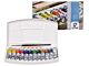 Van Gogh Aquarelverf set in kunststof etui met 12 kleuren in tubes van 10 ml