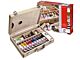 Van Gogh Acrylverf in kist Basic met 10 kleuren in tubes van 40 ml + accessoires