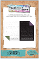 TEXT(ures) by Lou Collins Beneath the Brambles Laser Cut Sentiment Pack (19pcs) (TEXLC0001)