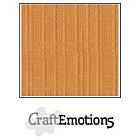 CraftEmotions linnenkarton 10 vel toffee 27x13,5cm  250gr  / LHC-91