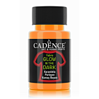 Cadence Glow in the Dark Textielverf 50 ml Oranje