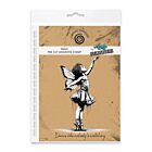 Andy Skinner Pre Cut Rubber Stamp Dance (07-0078-AS)