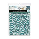 Andy Skinner 8x8 Inch Mixed Media Stencil Trance (08-0005-AS)