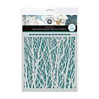 Andy Skinner 8x8 Inch Mixed Media Stencil Woodland (08-0006-AS)