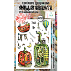 Aall & Create #1085 - A6 Stamp Set - Veggie Voyage