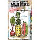 Aall & Create #1086 - A6 Stamp Set - Pineapple Penthouse