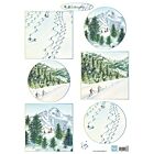 Marianne Design Knipvel Tiny's winter landschapjes 2