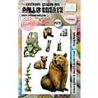 Aall & Create #1097 - A7 Stamp Set - Grizzly Heights