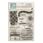Stamperia Symphony - Decorative Acrylic stamp 14x18 design for Art and Craft