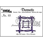 Crealies Decorette no. 19 die Twijgen 46x41-19x18mm 