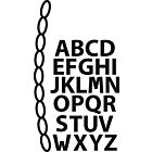 Craftable Mini alphabet & guirlande