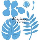 Marianne D Creatable Hibiscus & tropische bladeren 