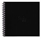 Rhodia T Aqua Gr SATINE 300g ringband 21x21 - Zwart