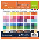 Florence cardstock texture 216g 12x12" x60 ass.