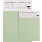 Transparentpapierblok   70g, A4, 50vel