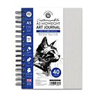 Cosmic Shimmer A5 Art Journal Customisable Midweight 190gsm (20-10002-CW190) - Cosmic Shimmer A5 Art Journal Customisable Midweight 190gsm (20-10002-CW190)