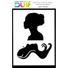 Stencil designed by Miranda Degenaars stencil 8 - silhouettes 2