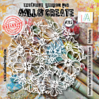 Aall & Create #215 - 6"x6" Stencil - Petalissomely
