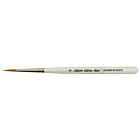 Silver Brush Ultra Mini® GOLDEN SYNTHETIC with COMFORT GRIP® HANDLE Designer Round Short maat 8