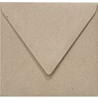 Papicolor envelop vierkant 140x140mm recycling grijs (322)