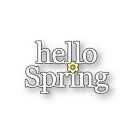 Poppystamps Craft Dies Hello Spring