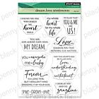 Penny Black clear stamp DREAM.LOVE SENTIMENTS