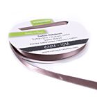Vaessen Creative Satijnlint dubbel 6 mm 10 meter Melkchocolade