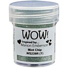 WOW - Embossing Powder Embossing Glitters – Mint Chip 15ml / Regular