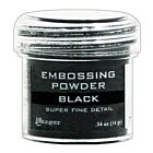 Ranger Embossing Powder super fine black 