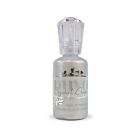 Nuvo crystal drops - metalic silver lining