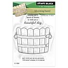 Penny Black BLOOMING BARREL (CLEAR STMPS) 3X4