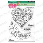 Penny Black HEART BLOOM (CEAR STAMPS)