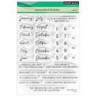 Penny Black PERSONALIZED BIRTHDAY (CLEAR STAMPS)
