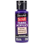 DecoArt SoSoft Fabric Acrylics 59ml Textielverf Dioxazine Purple