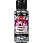DecoArt SoSoft Fabric Glitters 59ml Textielverf Hologram