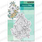 Penny Black Cling stamp BIRDHOUSE BEAUTY (3.7x4.9 inch)