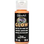 Americana verf Glow in the Dark Orange 59ml