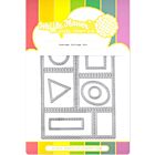 Waffle Flower Crafts Postage Collage Die   