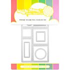 Waffle Flower Crafts Postage Collage Mini Slimline Die 