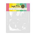 Waffle Flower Nesting Postage Collage Let it Snow Stencil