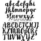 Marianne Design Craftables Brush alphabet