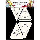 Dutch DooBaDoo Card Art A4 Shapes 